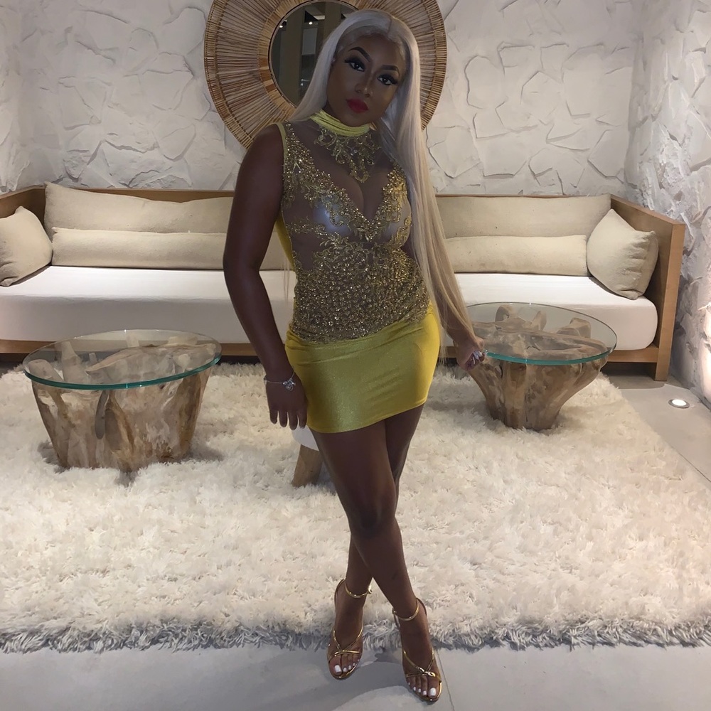 Custom Shane Justin dress